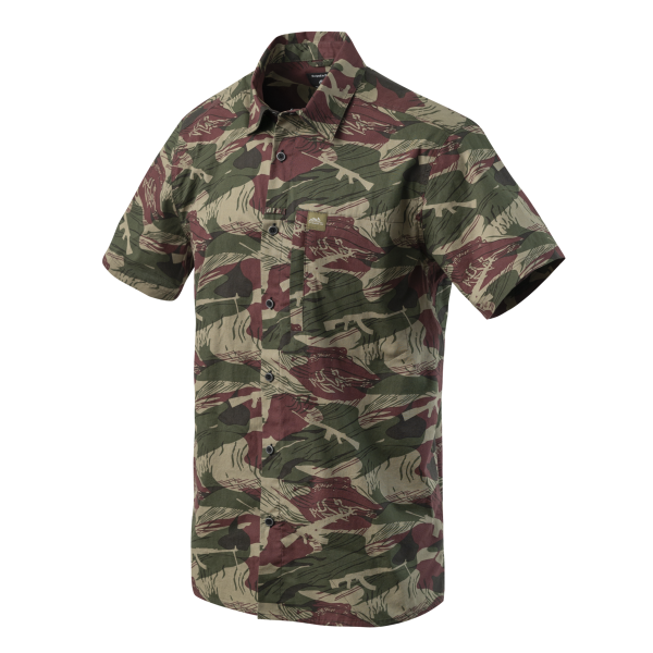 Hawaiian Shirt - Brushstroke Camo