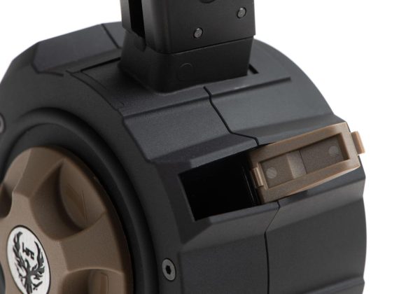 HFC Drum Mag M9 Models GBB 200rds Black