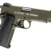 HFC HG-172 Metal Version GBB Olive