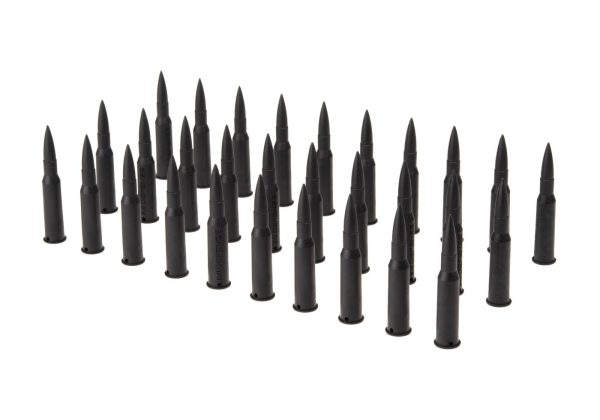 IMI Defense Dummy Bullets 7.62x54R 30pcs Black