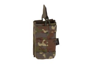 Invader Gear 5.56 Single Direct Action Mag Pouch Flecktarn