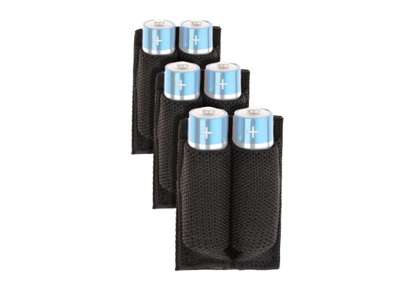 Invader Gear Battery Strap AA 3-pack Black Invader Gear Battery Strap AA 3-pack Black