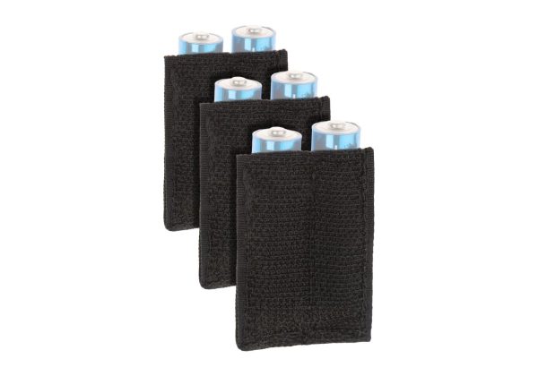 Invader Gear Battery Strap AA 3-pack Black Invader Gear Battery Strap AA 3-pack Black