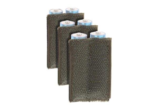 Invader Gear Battery Strap AA 3-pack OD