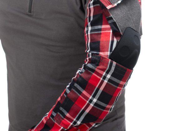 Invader Gear Flannel Combat Shirt Red M