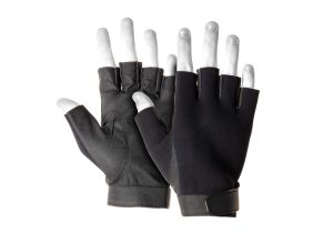 Invader Gear Half Finger Shooting Gloves Black L Invader Gear Half Finger Shooting Gloves Black L