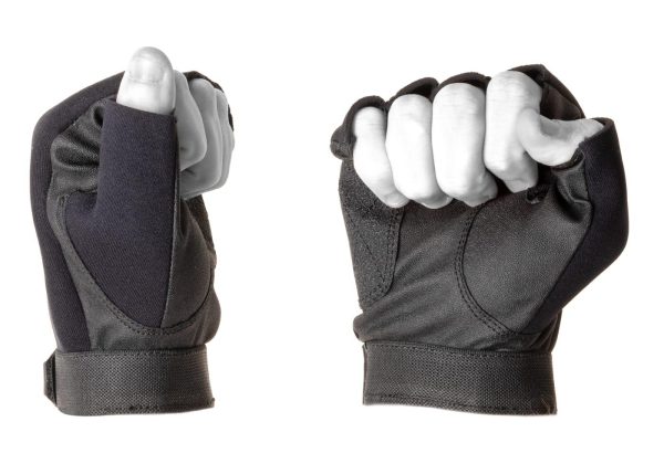 Invader Gear Half Finger Shooting Gloves Black L