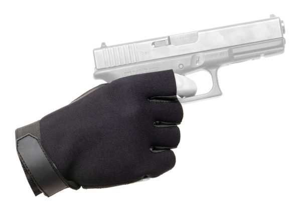 Invader Gear Half Finger Shooting Gloves Black XL