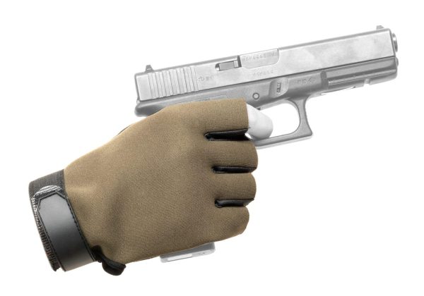 Invader Gear Half Finger Shooting Gloves OD M Invader Gear Half Finger Shooting Gloves OD M
