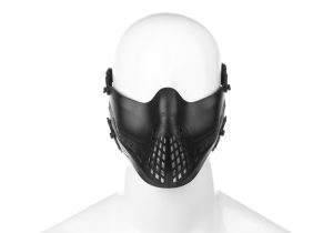 Invader Gear Mk.II Lightweight Half Face Mask Black Invader Gear Mk.II Lightweight Half Face Mask Black