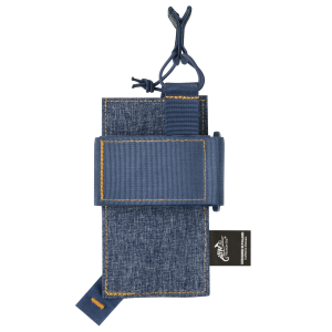 Inverted Pistol Holder Insert - Nylon Polyester Blend - Melange Blue