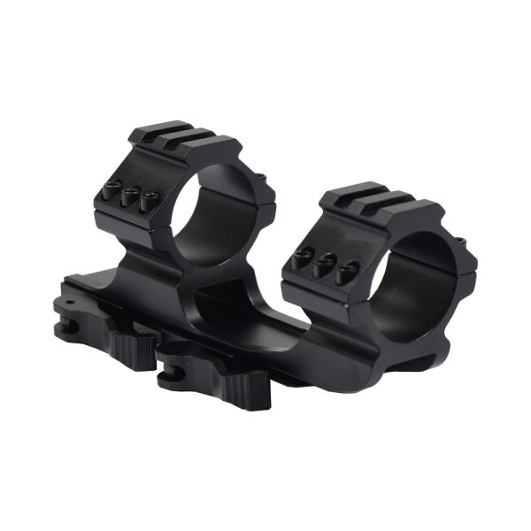 JS-TACTICAL ATTACCO OTTICA 1"/30mm SGANCIO RAPIDO NERO (JS-WD25QD)