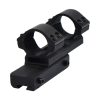 JS-TACTICAL ATTICCO OTTICA 1" CON OFFSET 30mm PER SLITTE 11mm NERO (JS-AOF25H20)