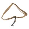JS-TACTICAL CINGHIA A 1 PUNTO BUNGEE COYOTE BROWN (JS-1009T)