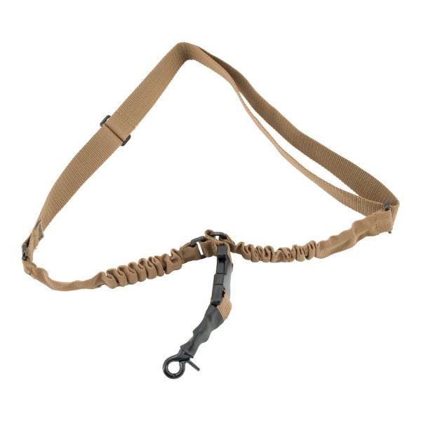 JS-TACTICAL CINGHIA A 1 PUNTO BUNGEE COYOTE BROWN (JS-1009T)