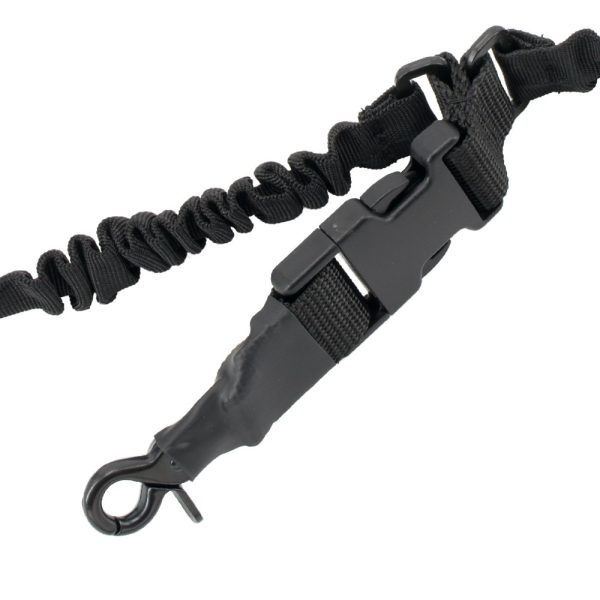 JS-TACTICAL CINGHIA A 1 PUNTO BUNGEE NERA (JS-1009B)