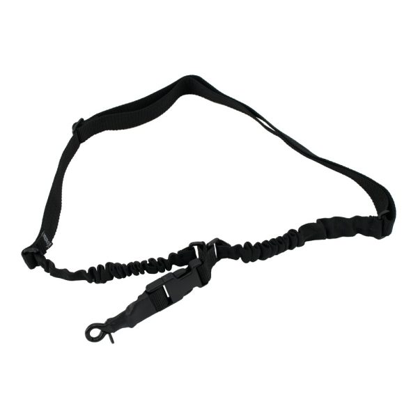 JS-TACTICAL CINGHIA A 1 PUNTO BUNGEE NERA (JS-1009B)