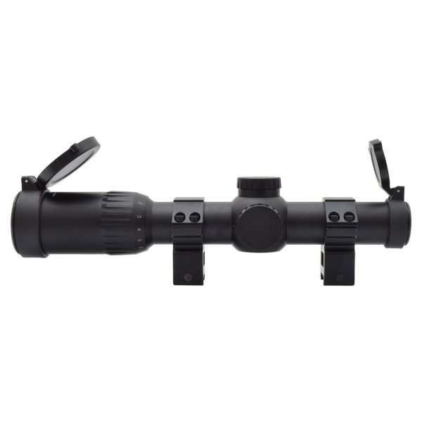 JS-TACTICAL OTTICA LONG EYE RELIEF ZOOM 1X-8X LENTE 24mm NERA (JS-1-8X24)