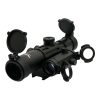 JS-TACTICAL OTTICA ZOOM 4x LENTE 32mm CON RED DOT NERO (JS-4X32M1)