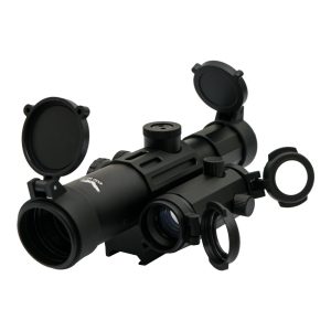 JS-TACTICAL OTTICA ZOOM 4x LENTE 32mm CON RED DOT NERO (JS-4X32M1)