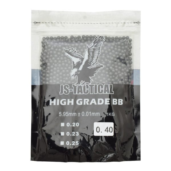 JS-TACTICAL PALLINI 0,40G NERI (JS-BB0.40) JS-TACTICAL PALLINI 0,40G NERI (JS-BB0.40)