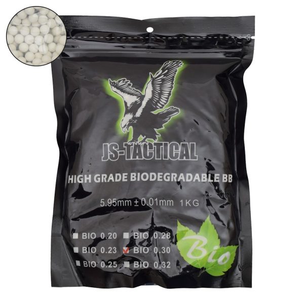 JS-TACTICAL PALLINI BIO 0.30G BIANCHI (JS-BIO0.30)