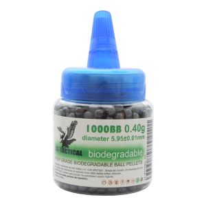 JS-TACTICAL PALLINI BIO 0,40G BIBERON 1000 NERO (JS-BIOBB0.40)