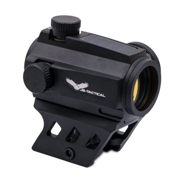 JS-TACTICAL RED DOT CON ENERGIA SOLARE DI BACKUP NERO (JS-R5T) JS-TACTICAL RED DOT CON ENERGIA SOLARE DI BACKUP NERO (JS-R5T)