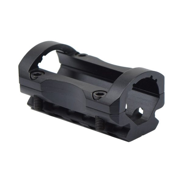 JS-TACTICAL SLITTA 20mm PER CANNA ESTERNA NERO (JS-B225)