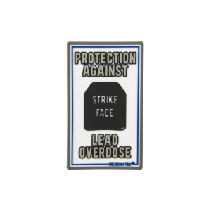 Lead Overdose Patch - White