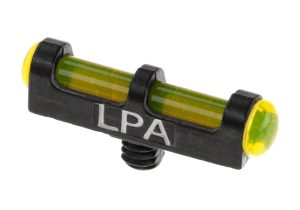 LPA Yellow Fiber Optics Front Sight for 2,6 MA Thread