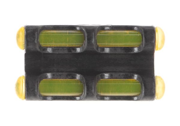 LPA Yellow Twin Fiber Optics Front Sight 2,6 MA Thread