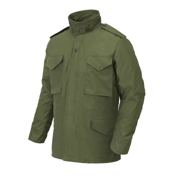 M65 Jacket - NyCo Sateen - Olive Green