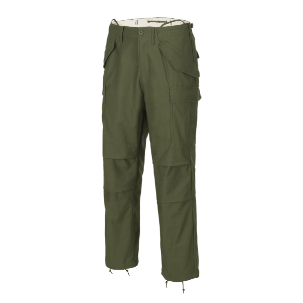 M65 Trousers - Nyco Sateen - Olive Green M65 Trousers - Nyco Sateen - Olive Green