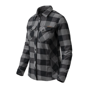 Marigold Woman's Shirt - True Grey Checkered Marigold Woman's Shirt - True Grey Checkered