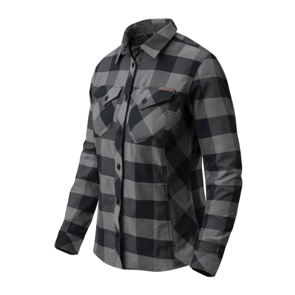 Marigold Woman's Shirt - True Grey Checkered