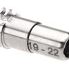 Maxx Model CNC Titanium Adjustable Air Seal Nozzle 19mm - 22mm for AEG