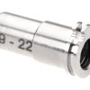 Maxx Model CNC Titanium Adjustable Air Seal Nozzle 19mm - 22mm for AEG