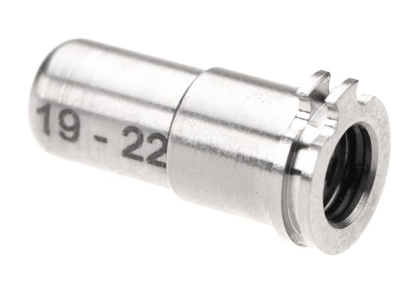 Maxx Model CNC Titanium Adjustable Air Seal Nozzle 19mm - 22mm for AEG