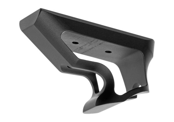 Metal CNC Short Angled Grip for Keymod Black