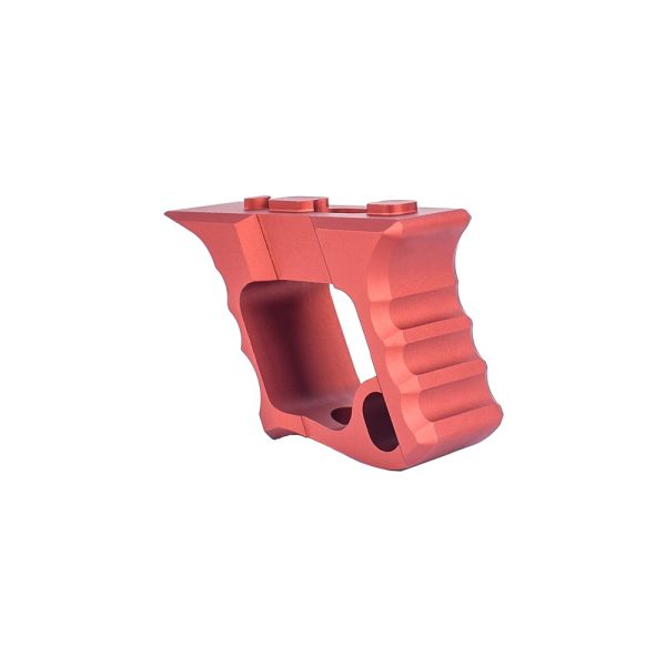 METAL HAND-STOP PER KEYMOD/M-LOK ROSSO (ME6086-RED)