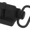 Metal Hand Stop with QD Sling Swivel Black