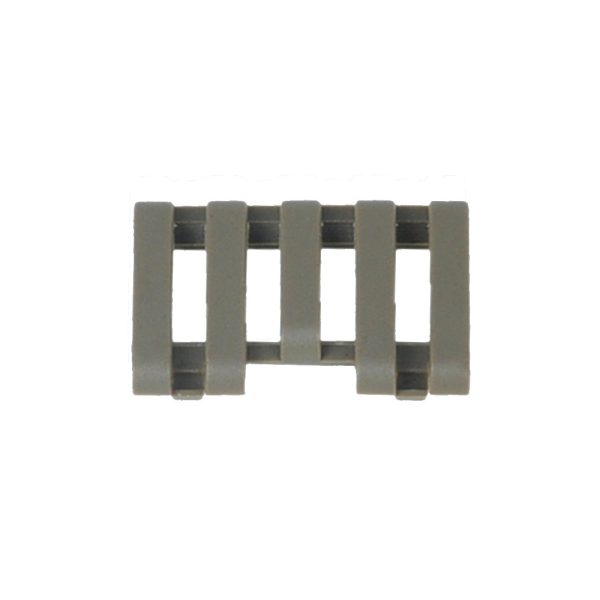 MP COPRI SLITTA 5 SLOT CON PASSANTI PER FILO DARK EARTH (MP2007-T)