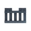 MP COPRI SLITTA 5 SLOT CON PASSANTI PER FILO NERO (MP2007-B)