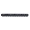 MP SET 6 SLITTE 20mm IN POLIMERO PER KEYMOD E M-LOK NERO (MP2013-B)