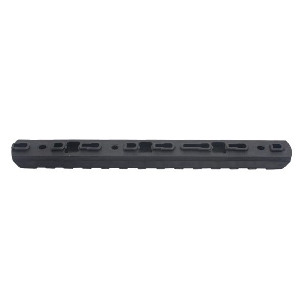 MP SET 6 SLITTE 20mm IN POLIMERO PER KEYMOD E M-LOK NERO (MP2013-B)
