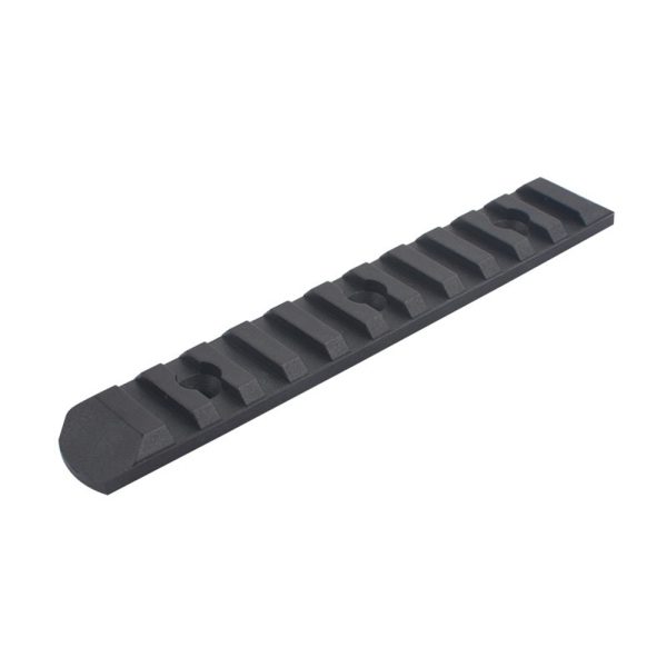 MP SET 6 SLITTE 20mm IN POLIMERO PER KEYMOD E M-LOK NERO (MP2013-B)