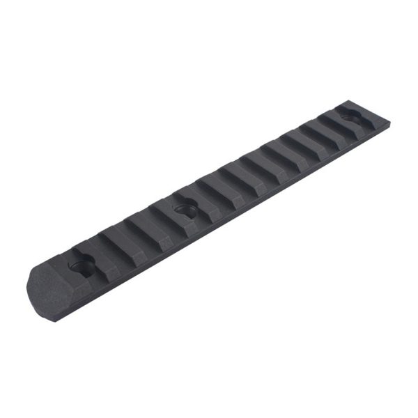 MP SET 6 SLITTE 20mm IN POLIMERO PER KEYMOD E M-LOK NERO (MP2013-B)
