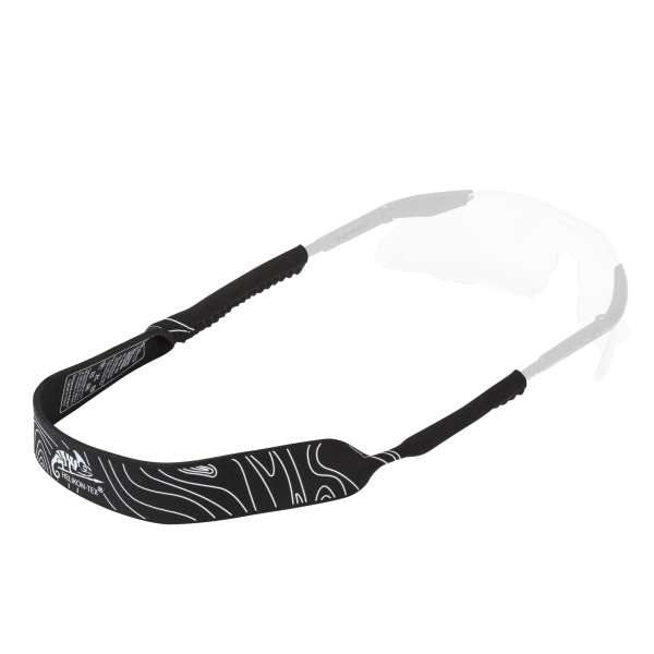 Neoprene Eyewear Retainer - Neoprene - Black / White B Neoprene Eyewear Retainer - Neoprene - Black / White B
