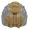 NHELMET BATTERY CASE PER ELMETTO DARK EARTH (NH3013-T)